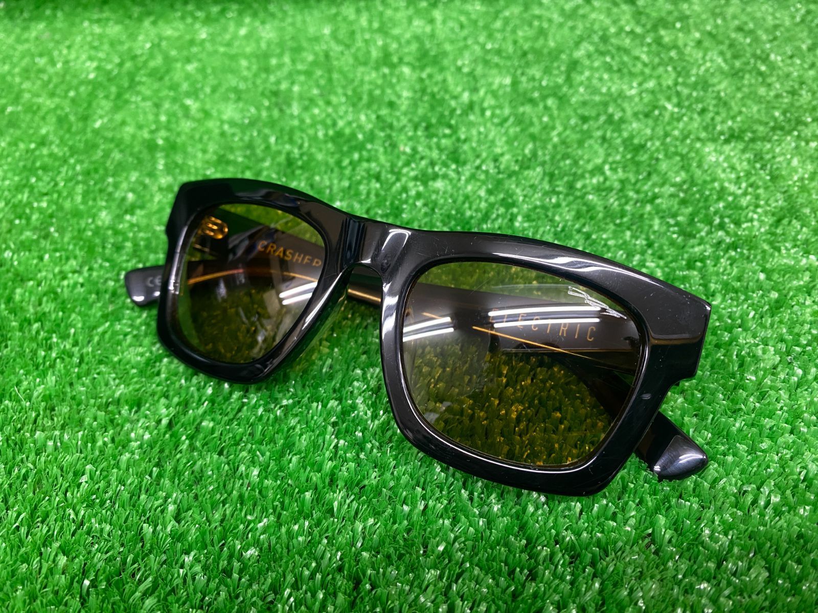 Electric CRASHER DRTコラボサングラス ケース付き password:drt: ELECTRIC x DRT