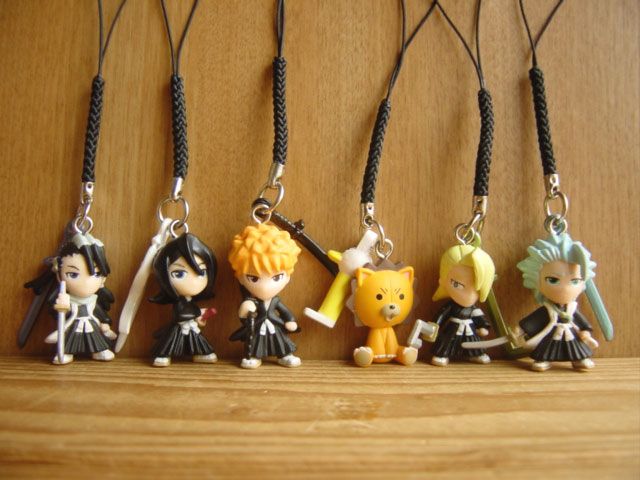 Fkr05CZブリーチねつけBLEACH根付斬魄刀篇vol1全6種