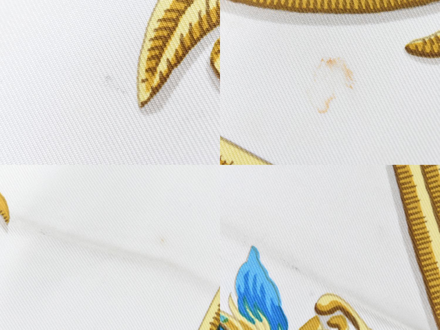 本物 エルメス HERMES スカーフカレ カレ90 Caraibes カリブ 推定  