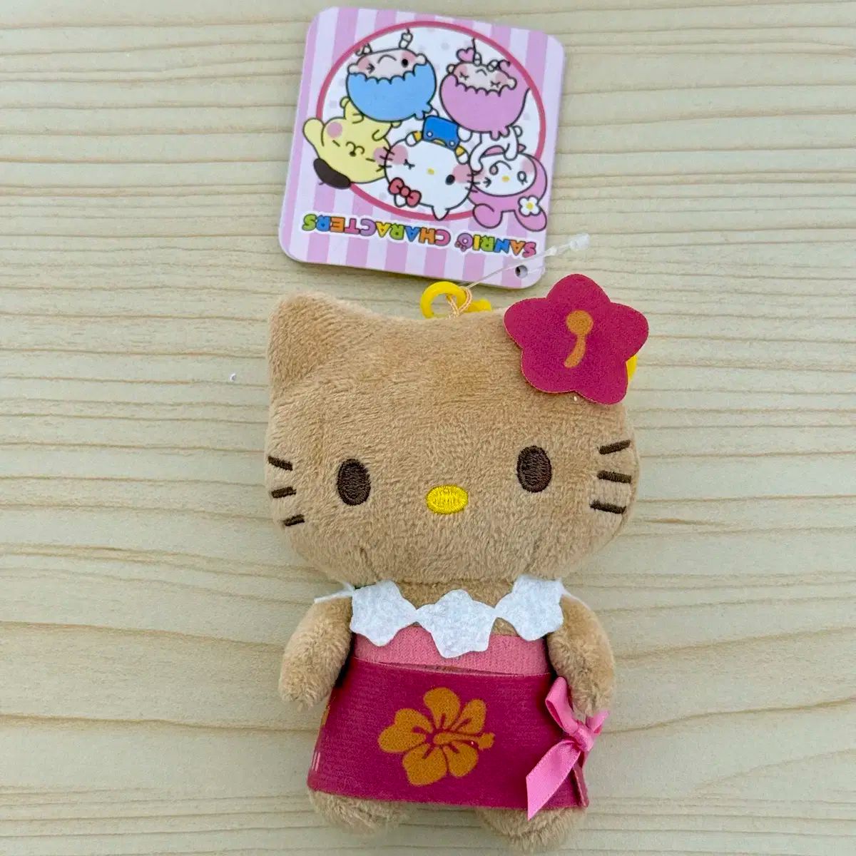 グアム島 日焼けキティ キーリング ご当地キティ グアム ご当地ハロー