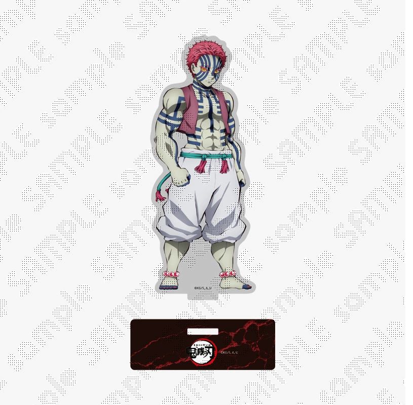 鬼滅の刃 アクリルスタンド 鬼イラスト 鬼襲来 猗窩座 鬼滅の刃 鬼襲来 鬼イラストアクリルスタンド 猗窩座 グッズ