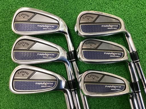 キャロウェイ PARADYM MAX FAST 7S アイアンセット IR NS PRO ZELOS 7 フレックスS メンズ 男性用 右利き 右用 Cランク ゴルフクラブ