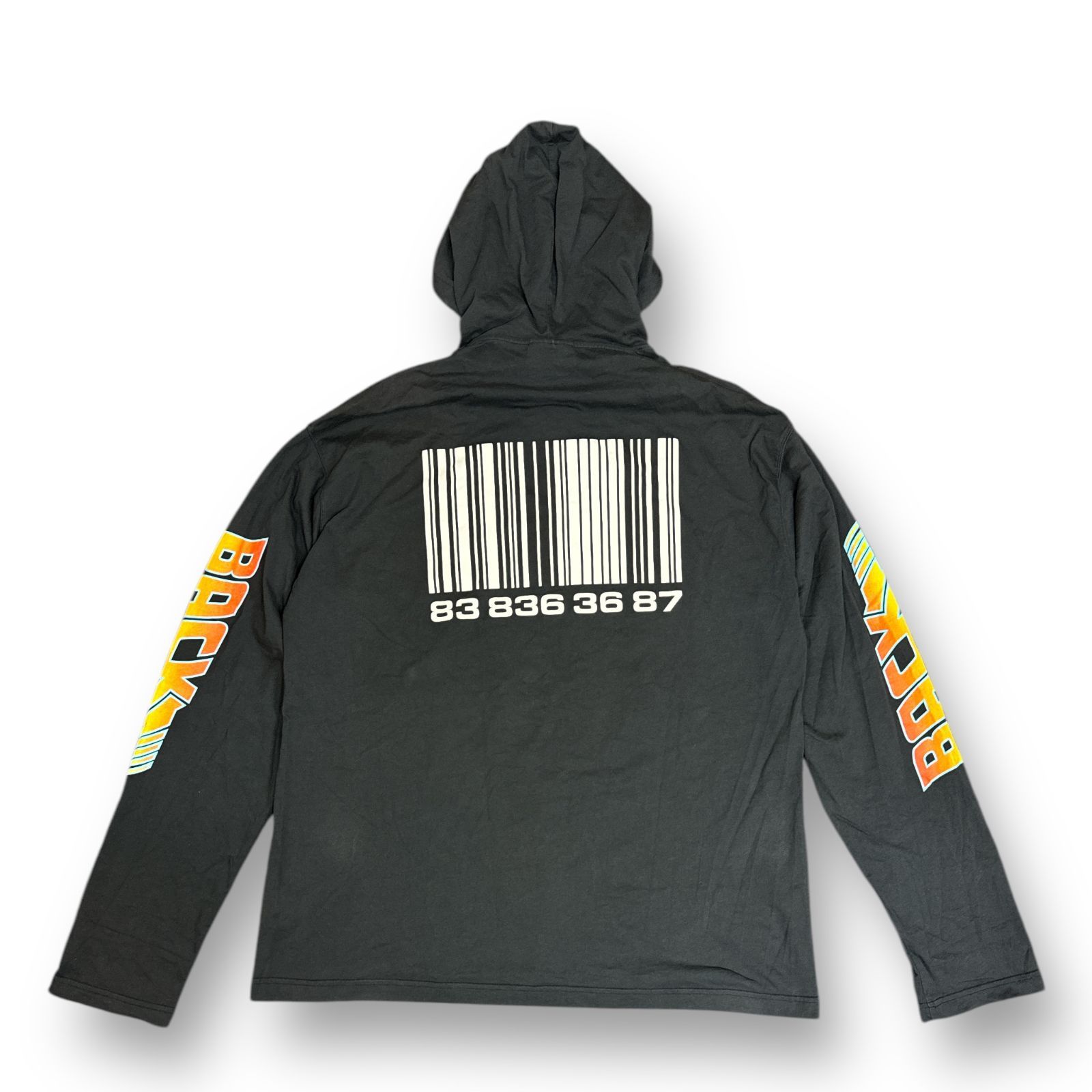 VTMNTS ブイティーエムエヌティーエス Back to the Future Hoodie バックトゥザフューチャー プリント カットソー パーカー  フーディーVL12TR400B M 78397A2 - メルカリ