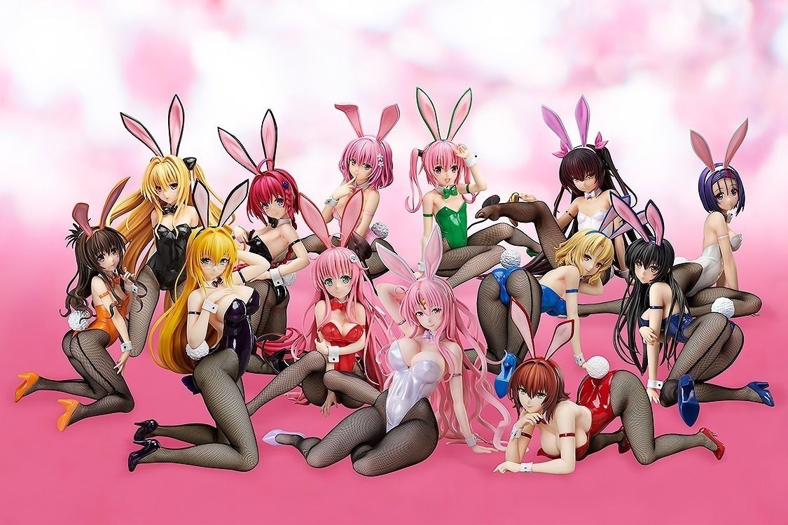 To LOVEる　ダークネス セフィー・ミカエラ・デビルーク バニー　1/4 新品】FREEing To LOVEる-とらぶる- ダークネス 1/4 セフィ・ミカエラ