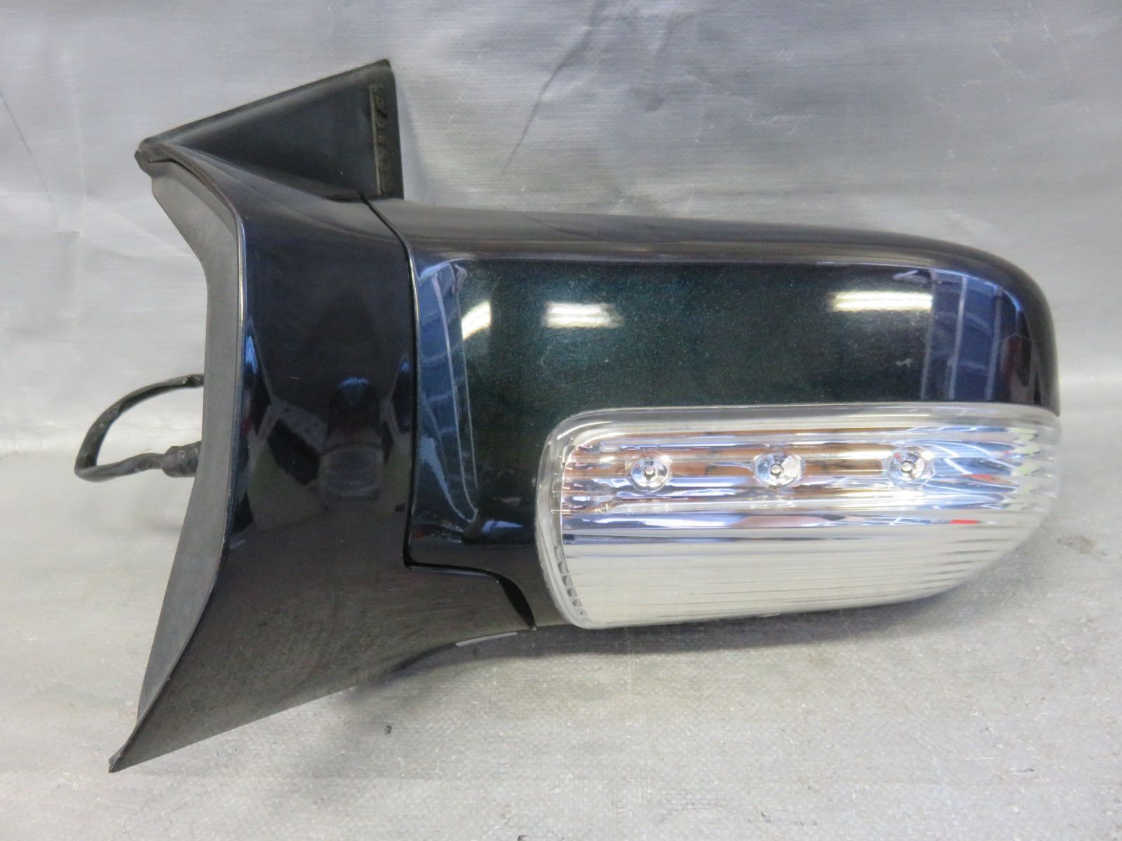 STD7170 日産 エルグランド ME51 E51 NE51 純正 左 ドアミラー サイドミラー 助手席 左側 偏光 緑×紫