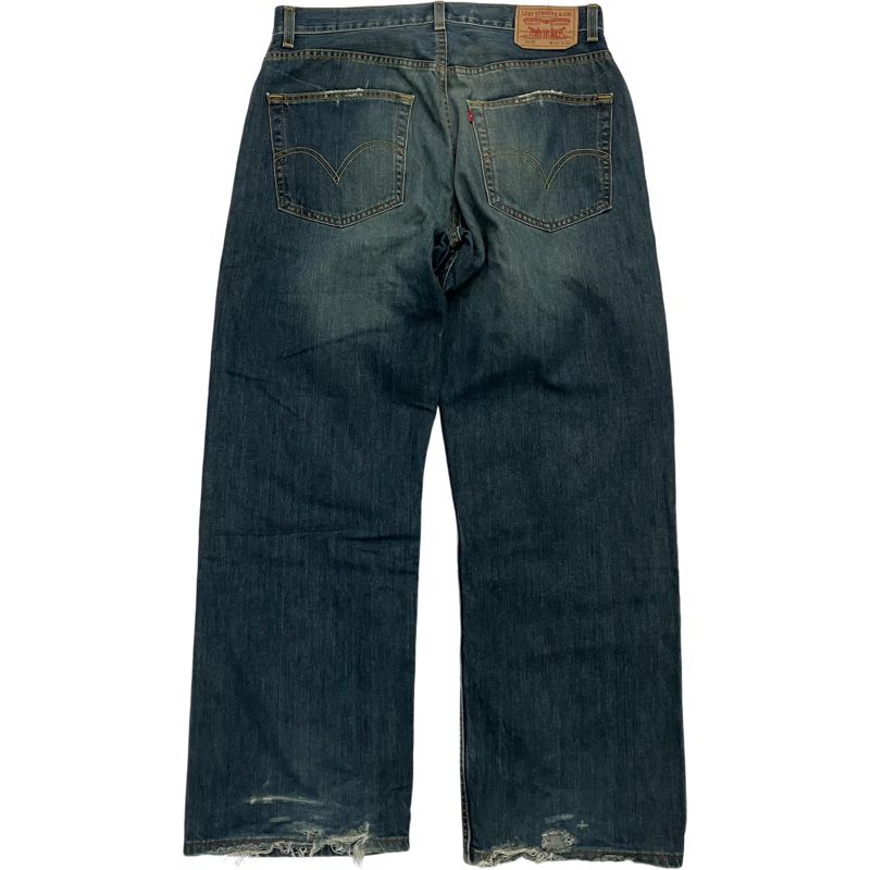 00s メキシコ製 LEVIS 569 LOOSE STRAIGHT デニム - メルカリ