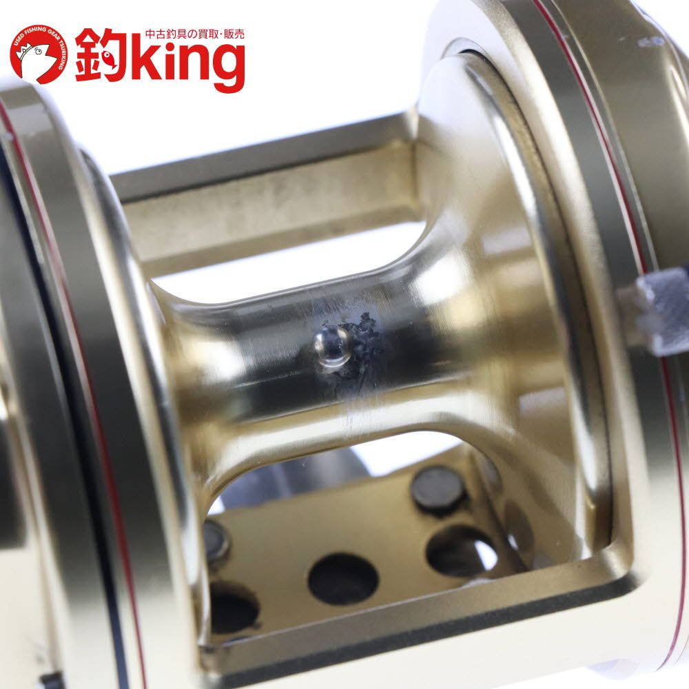 SHIMANO - 【中古/美品】 シマノ 08 海魂 3000TH 釣武者チタンパワーハンドル付 チタンクラッチレバー付  /P344M シマノ 08 海魂 3000TH 釣武者チタンパワーハンドル付 チタンクラッチ