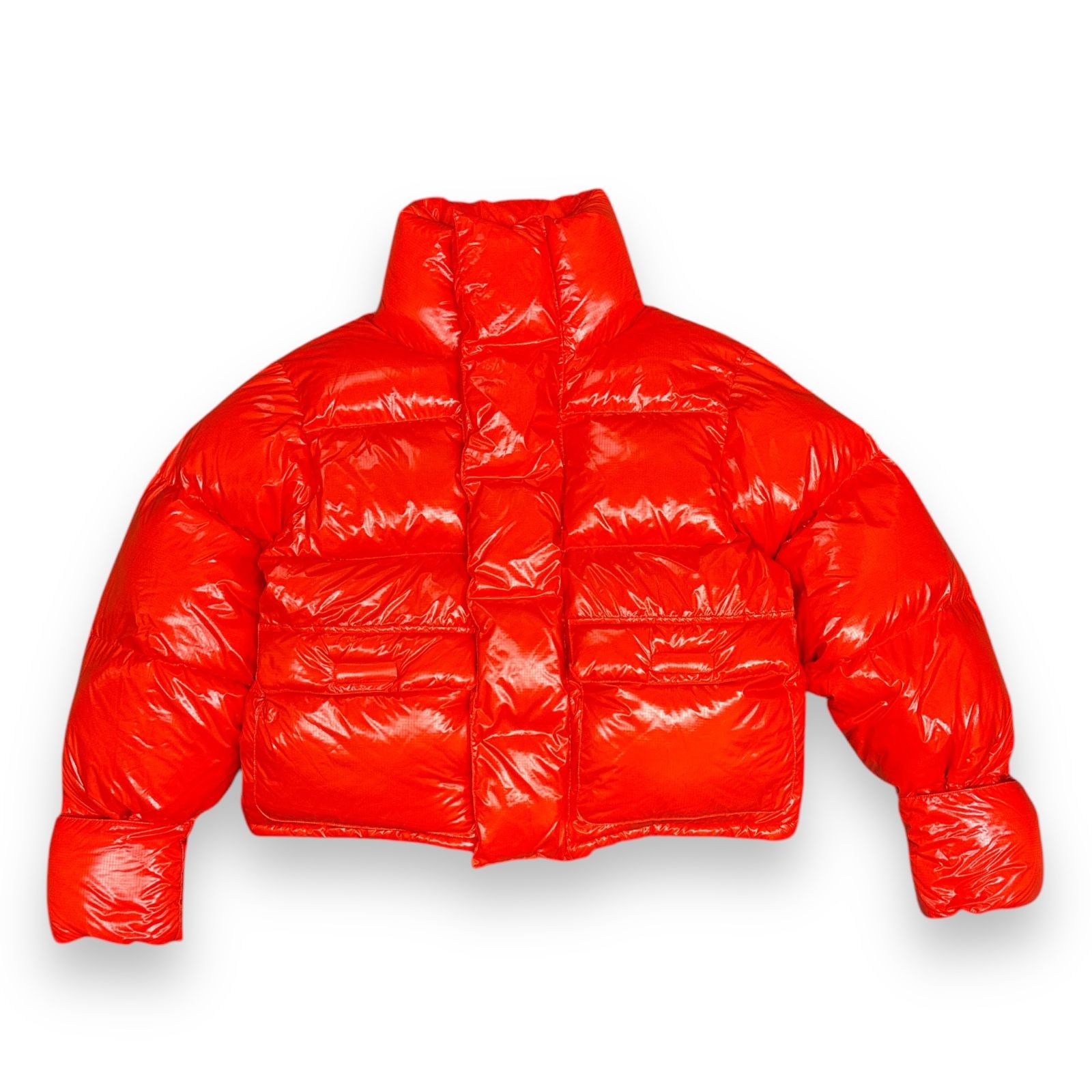 entire studios PFD PUFFER パテントパファージャケット パフジャケ 
