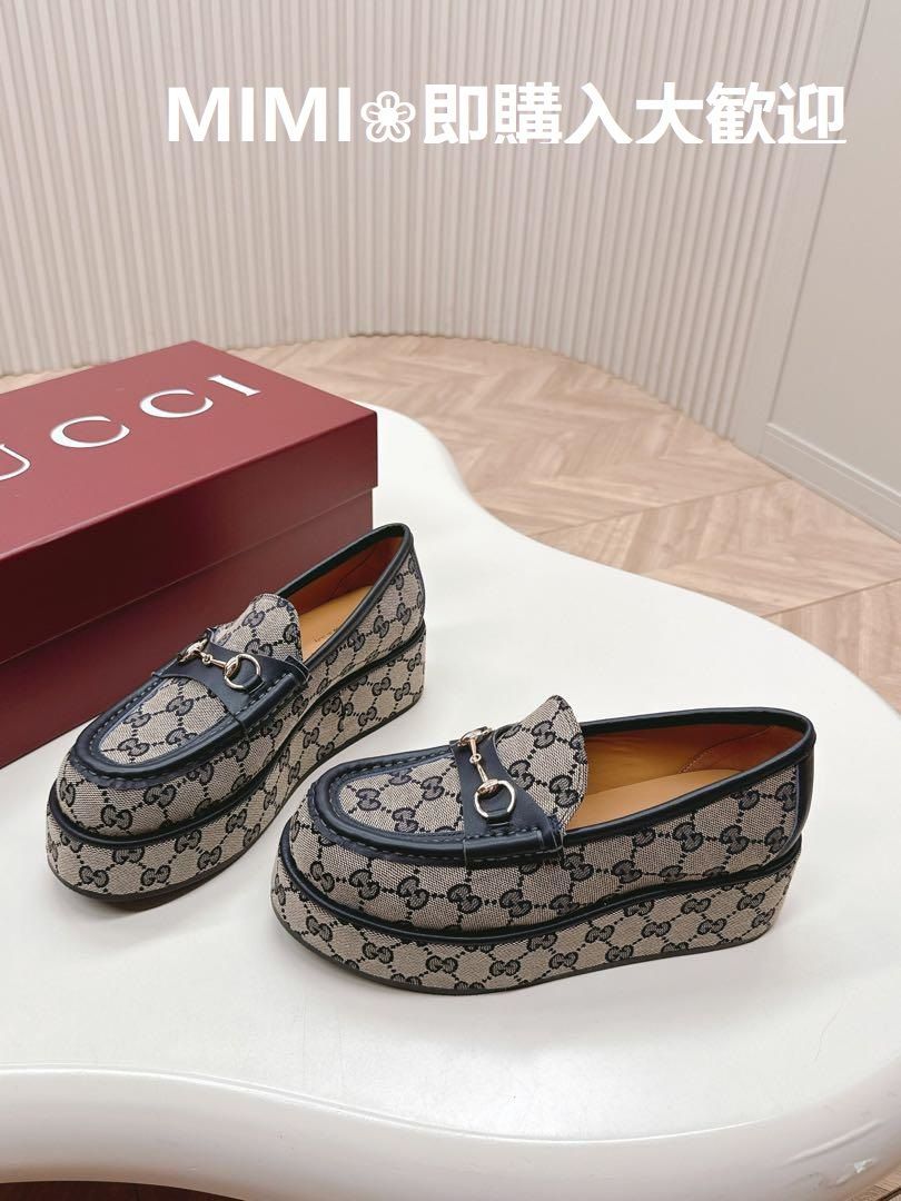 グッチ Gucci 厚底　ローファー