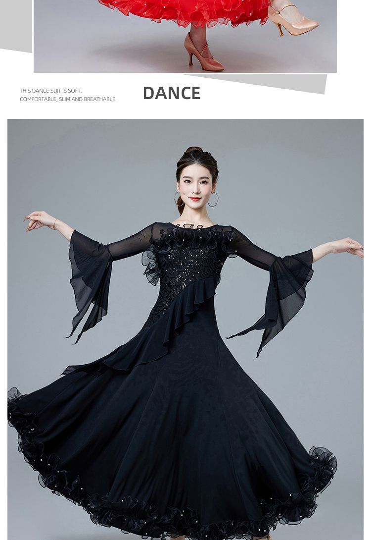 社交ダンス モダンドレス