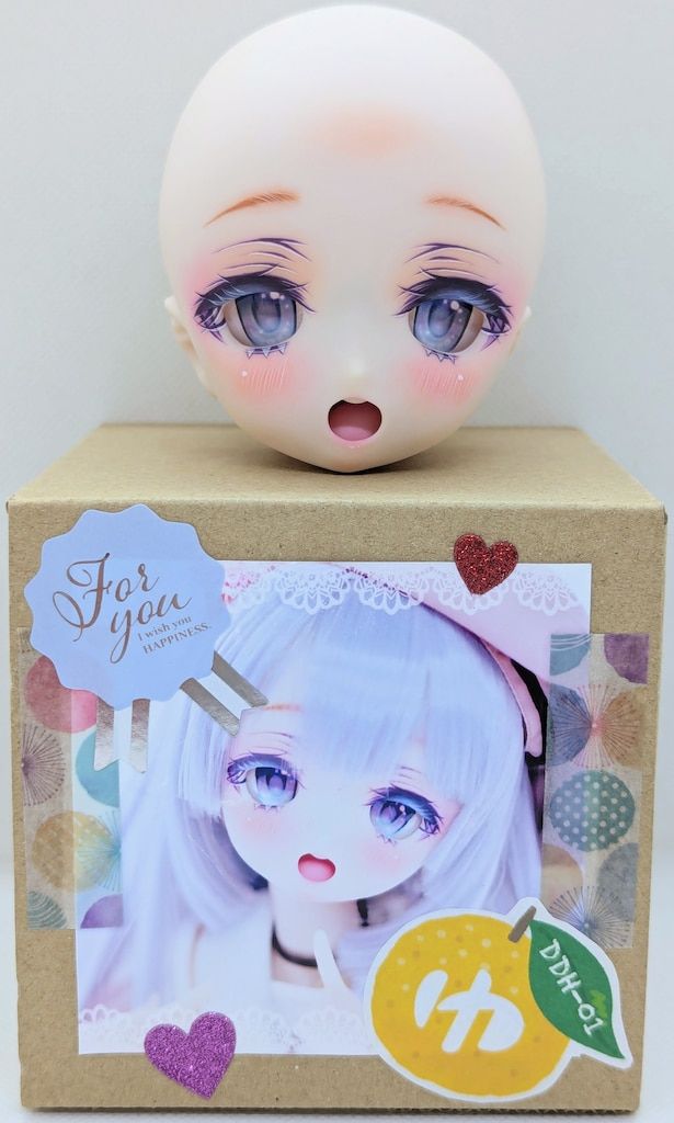 ゆずぽん DDH-01 セミホワイト肌|カスタムヘッド