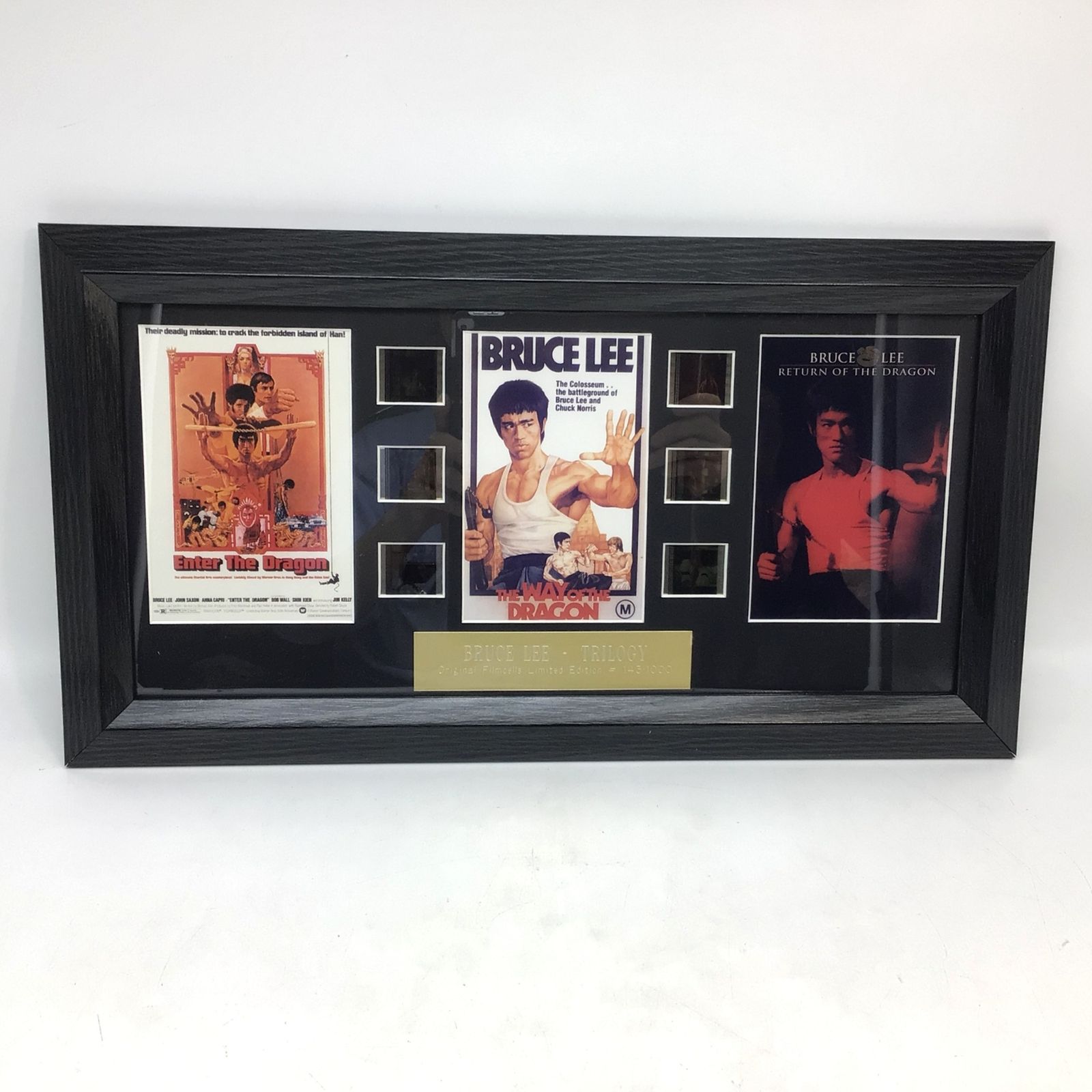 10126 Bruce Lee Trilogy ブルース リー オリジナル フィルムセル リミテッドエディション 燃えよドラゴン