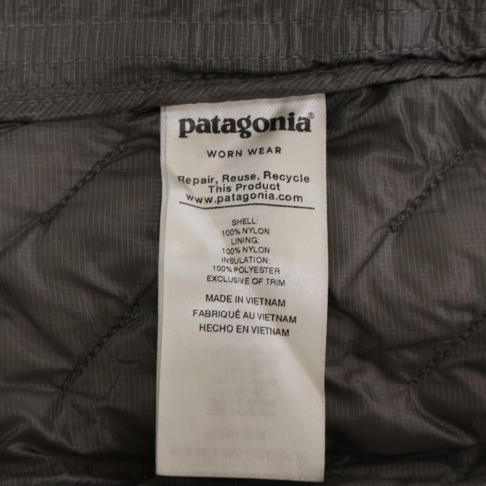 patagonia パタゴニア 84040 ｸﾞﾚｰ Micro Puff Hoody/ﾏｲｸﾛ ﾊﾟﾌ ﾌｰﾃﾞｨ XS  