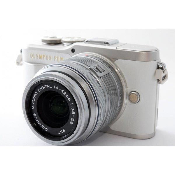 オリンパス OLYMPUS E-PL9 レンズセットホワイト 美品 SDカード付 オリンパス OLYMPUS E-PL9 レンズキット ホワイト SDカード付き