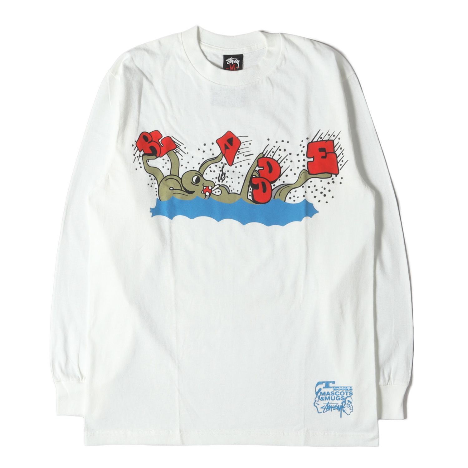 STUSSY 新品デッドストック LARGE Tシャツ長袖 タグ付き｜メンズ 