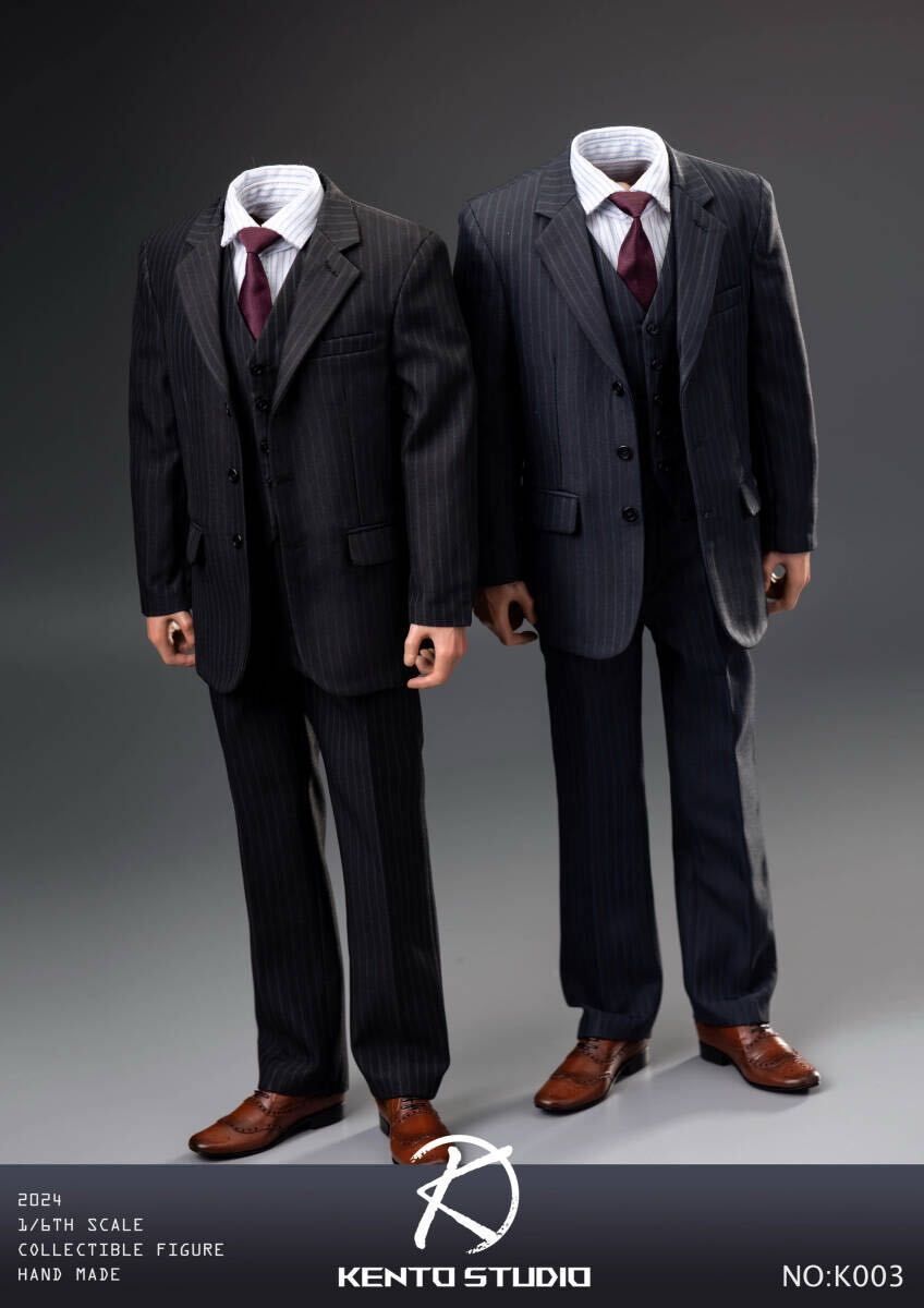 Kento Studio ブルースウェイン コスチュームセット 素体付 K009 Kento Studio 1/6 ブルースウェイン 宴会用 コスチュームセット