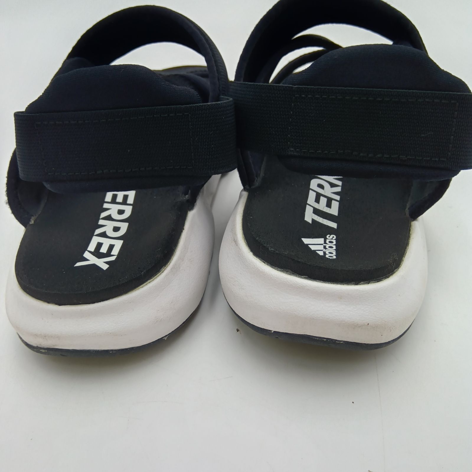 パリコレクション adidas アディダス E 27.5cm メンズ ブラック スポーツサンダル 靴
