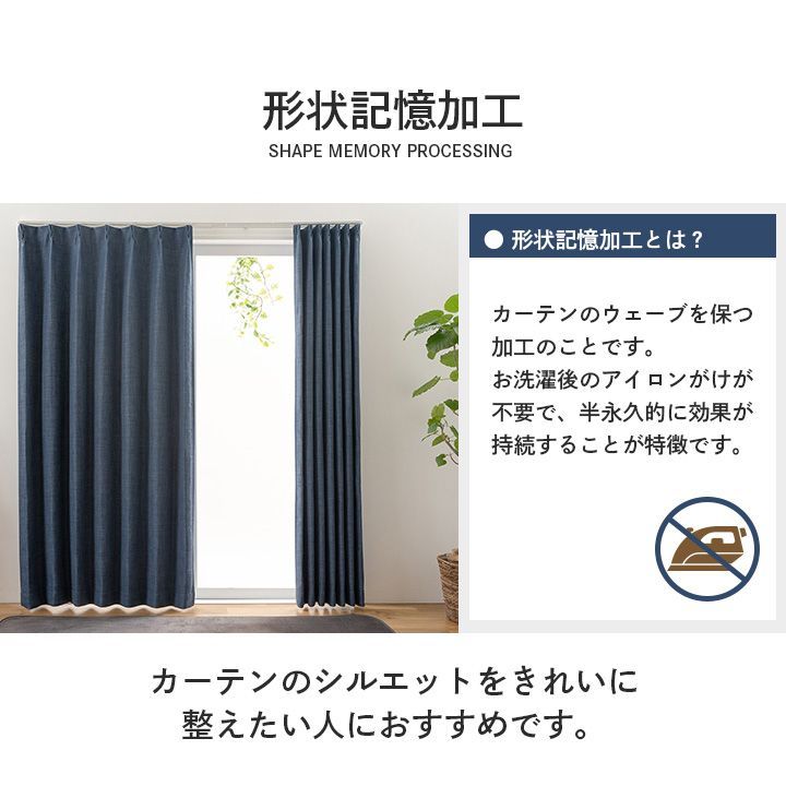 200×100cm] ドレープカーテン 2枚組 ディスカウント ジェード 1級遮光