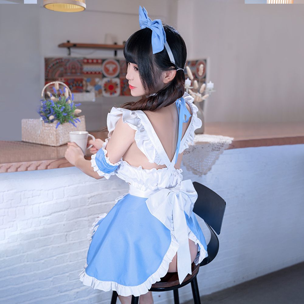 メイド メイド服 セット コスプレ コスチューム 下着 フリルセクシー