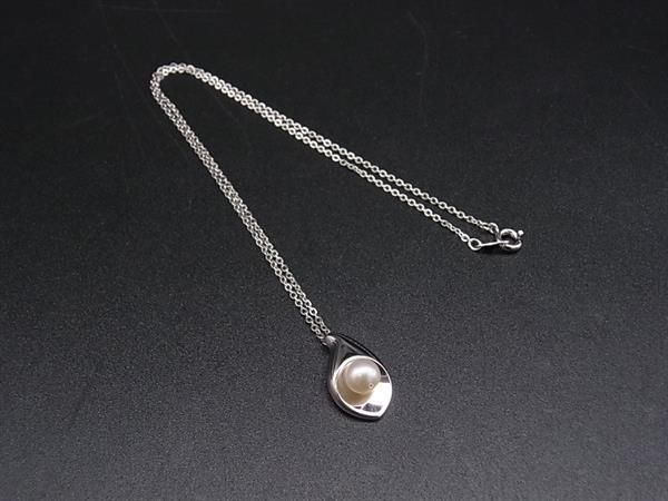 □美品□ TASAKI タサキ 本真珠 アコヤ真珠 パール 約6mm SV925