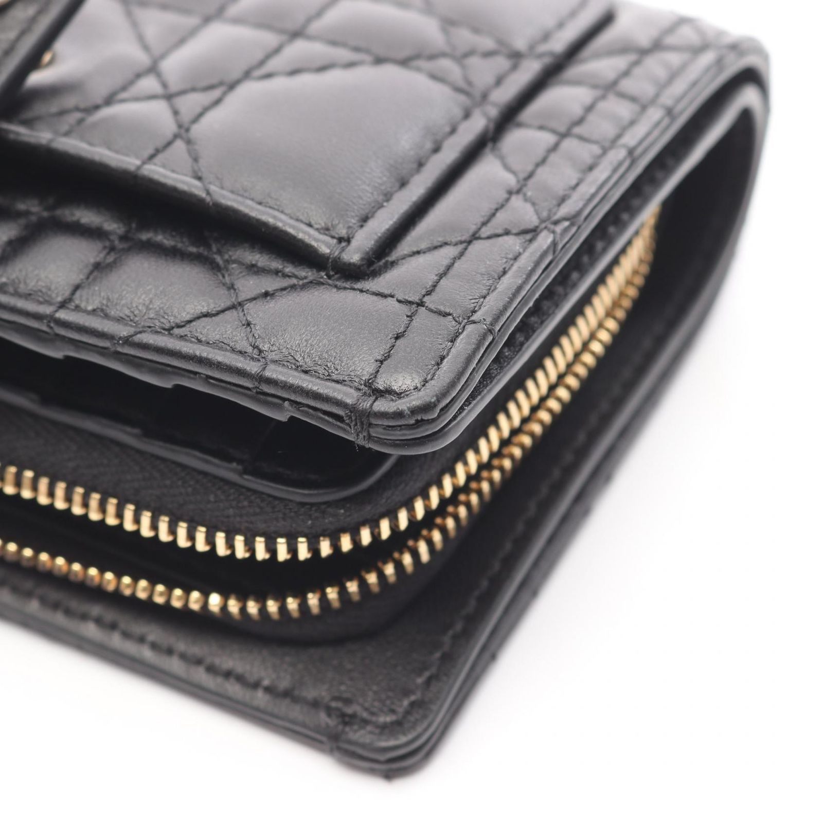 【DIOR】ディオール MyDior 2つ折り ウォレット カナージュ 財布 売れ筋商品】ディオール 2つ折り ウォレット カナージュ 財布
