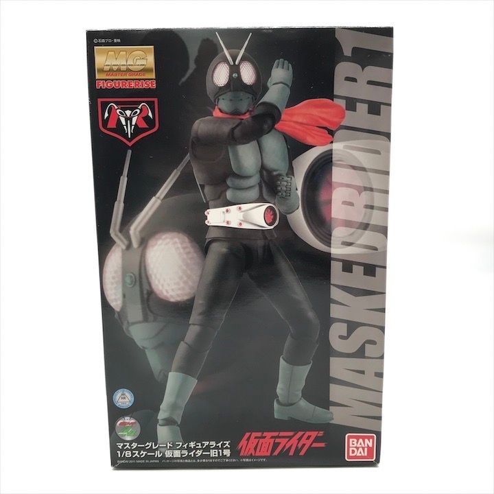 保管品 未組立 BANDAI バンダイ 仮面ライダー 旧1号 1/8 スケール マスターグレード フィギュアライズ フィギュア 玩具 m13604
