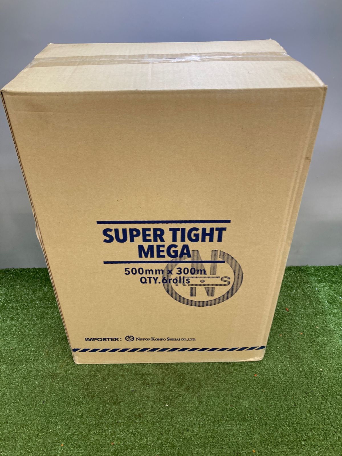 未使用品】【0921】☆日本梱包資材 ストレッチフィルム SUPER TIGHT MEGA 500mm×300m 6rolls  ITHRADUJGM1S - メルカリ