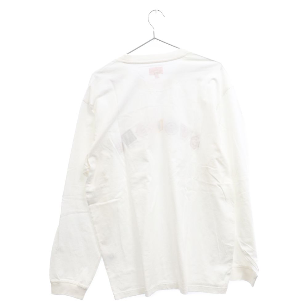 21aw supreme geo arc l/s ロンt カットソー 白 21aw supreme geo arc l/s ロンt カットソー 白 メンズ