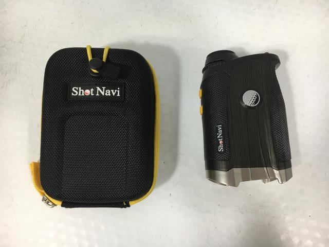 Shot Navi RAYSGR BK ゴルフ用距離計 シルバー/ブラック shot Navi