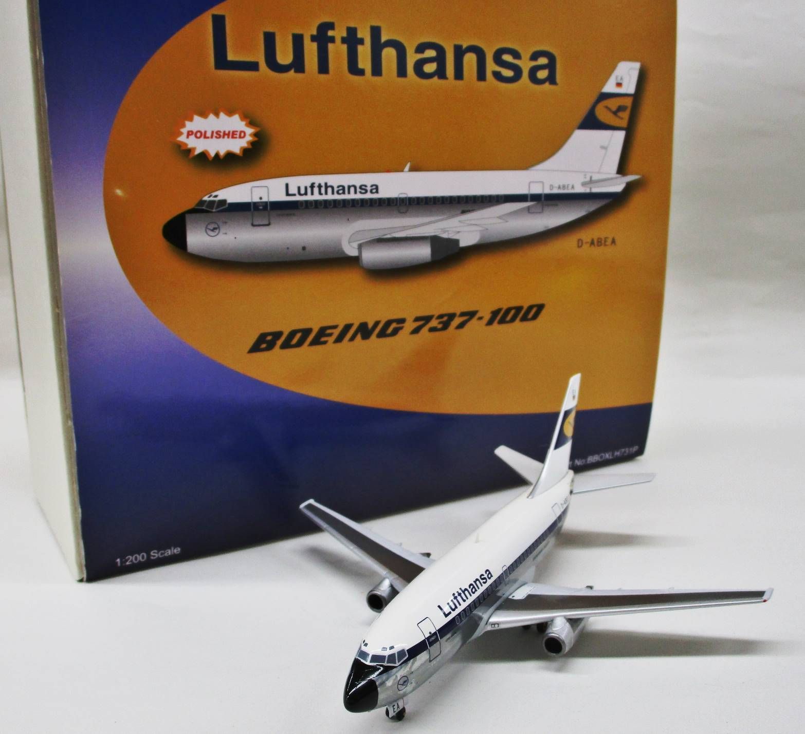 BBOX 1/200 B737-100 ルフトハンザドイツ航空 D-ABEA [BBOXLH731P]【ジャンク】krt052812m