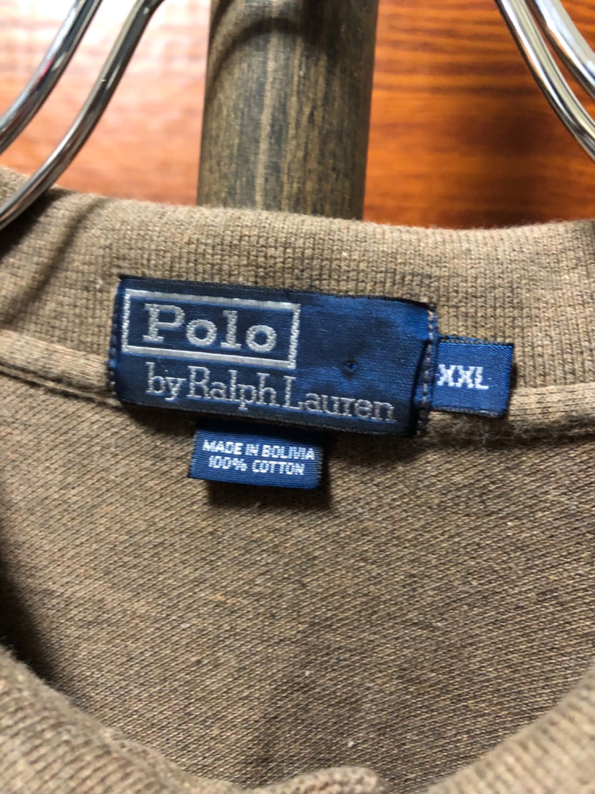 ☆POLO ラルフローレン☆ネームタグ ブラウン - 通販 - guianegro.com.br