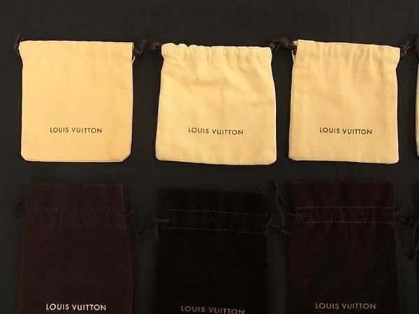 □新品同様～□ LOUIS VUITTON ルイヴィトン 保存袋 巾着 W 約12cm H