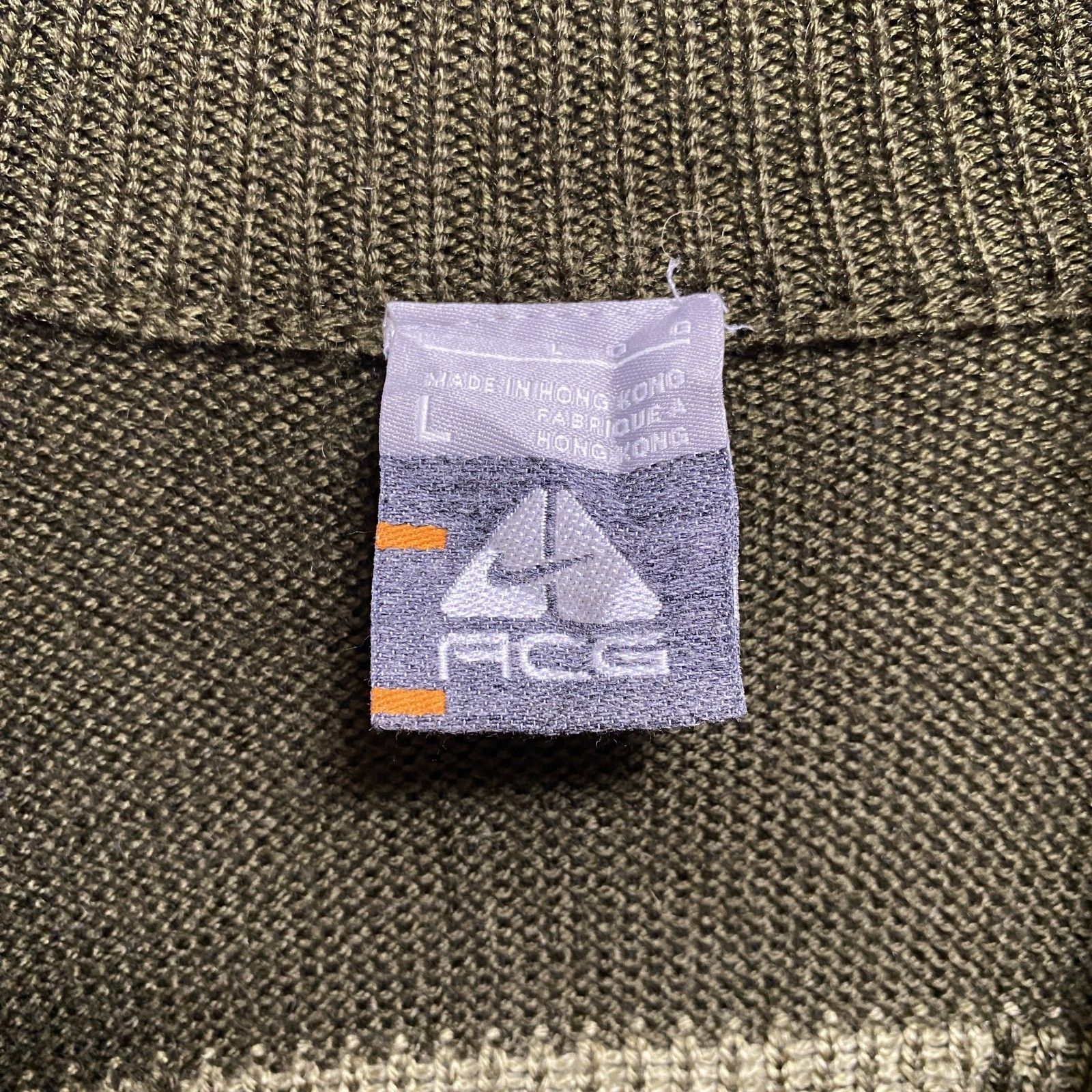 古着 used NIKE ACG ナイキエーシージー 長袖ニットジップ 古着 used NIKE ACG ナイキエーシージー 長袖ニットジップ