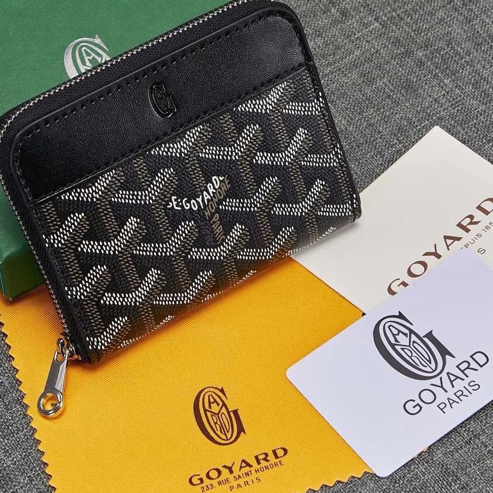 GOYARD ゴヤール マティニョンPM 財布 コインケース ブラック - メルカリ