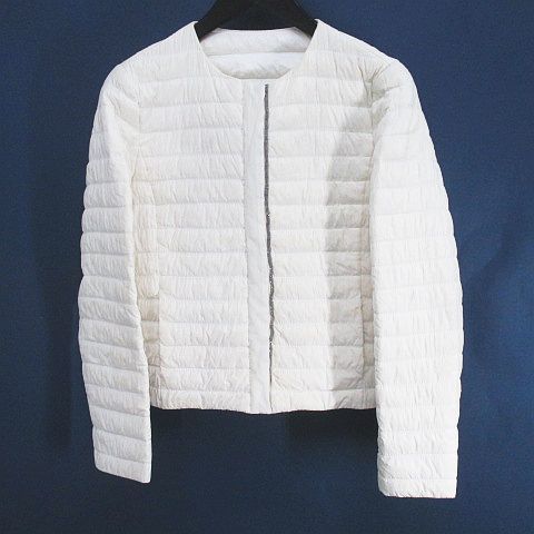 BRUNELLO CUCINELLI ダウンジャケット ホワイト BRUNELLO CUCINELLI（ダウンジャケット）のフリマアイテム一覧