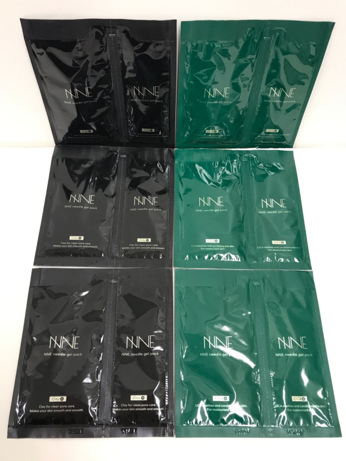 D476 K NNE ニードル炭酸パックG×3 + ニードル炭酸パックB×3