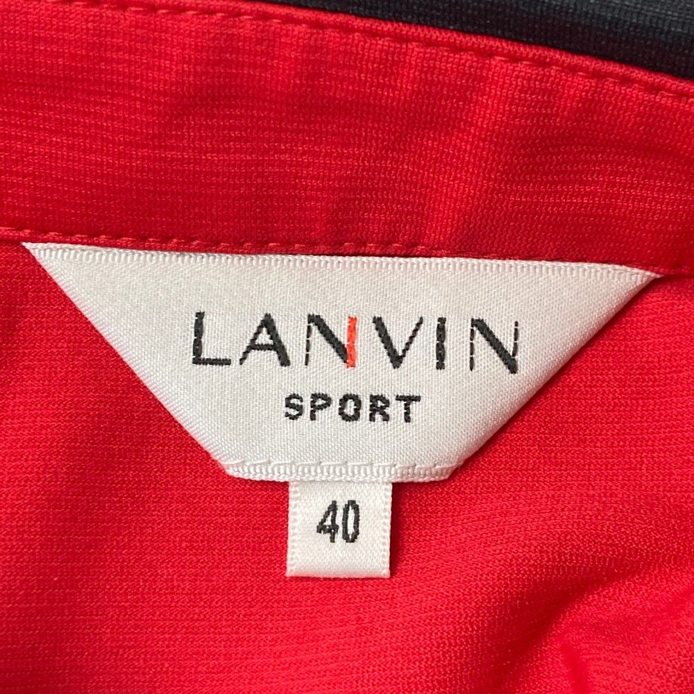 サイズ：40 LANVIN SPORT ランバン スポール 半袖ポロシャツ
