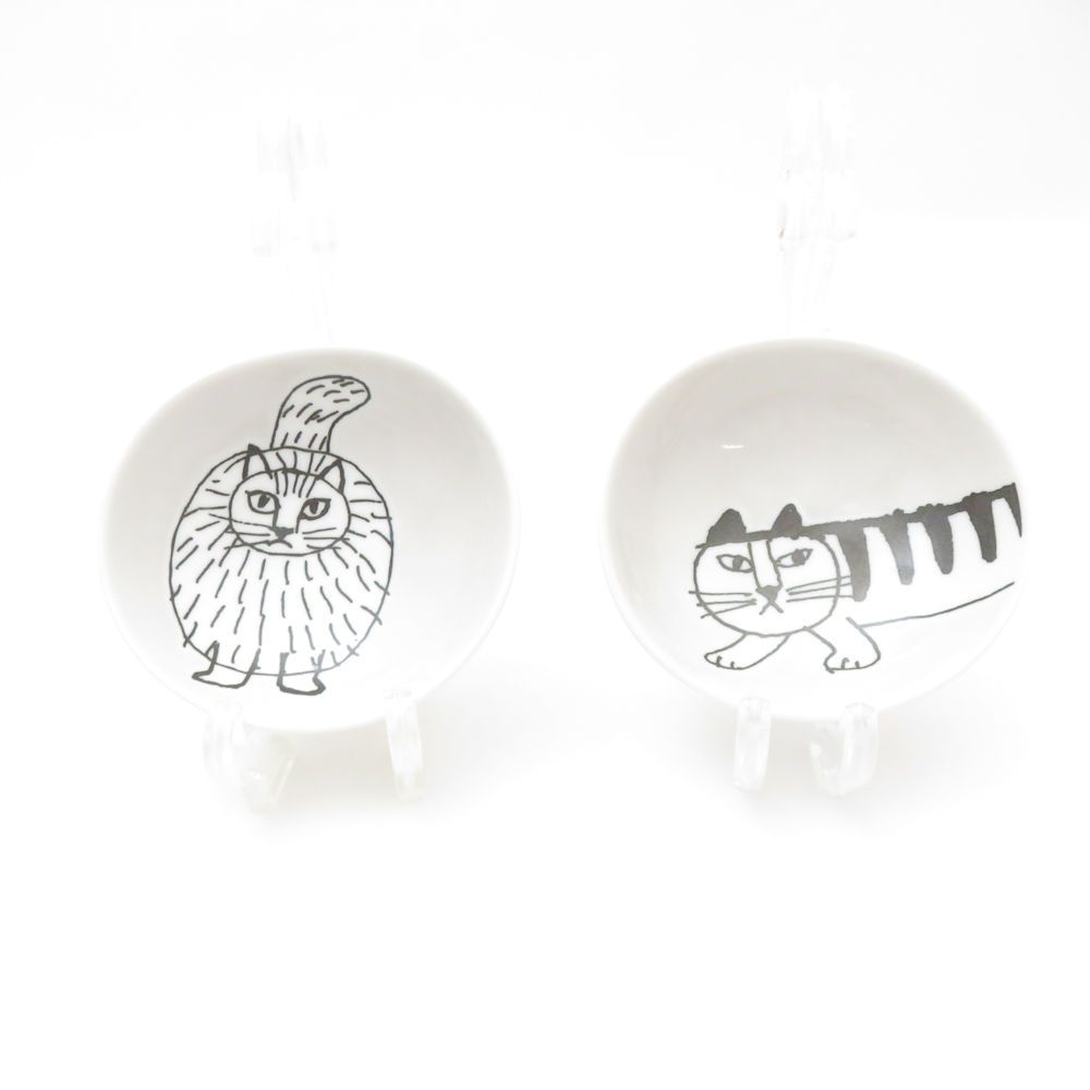 美品 Lisa Larson リサラーソン yamaka 山加商店 豆鉢 5枚 小皿