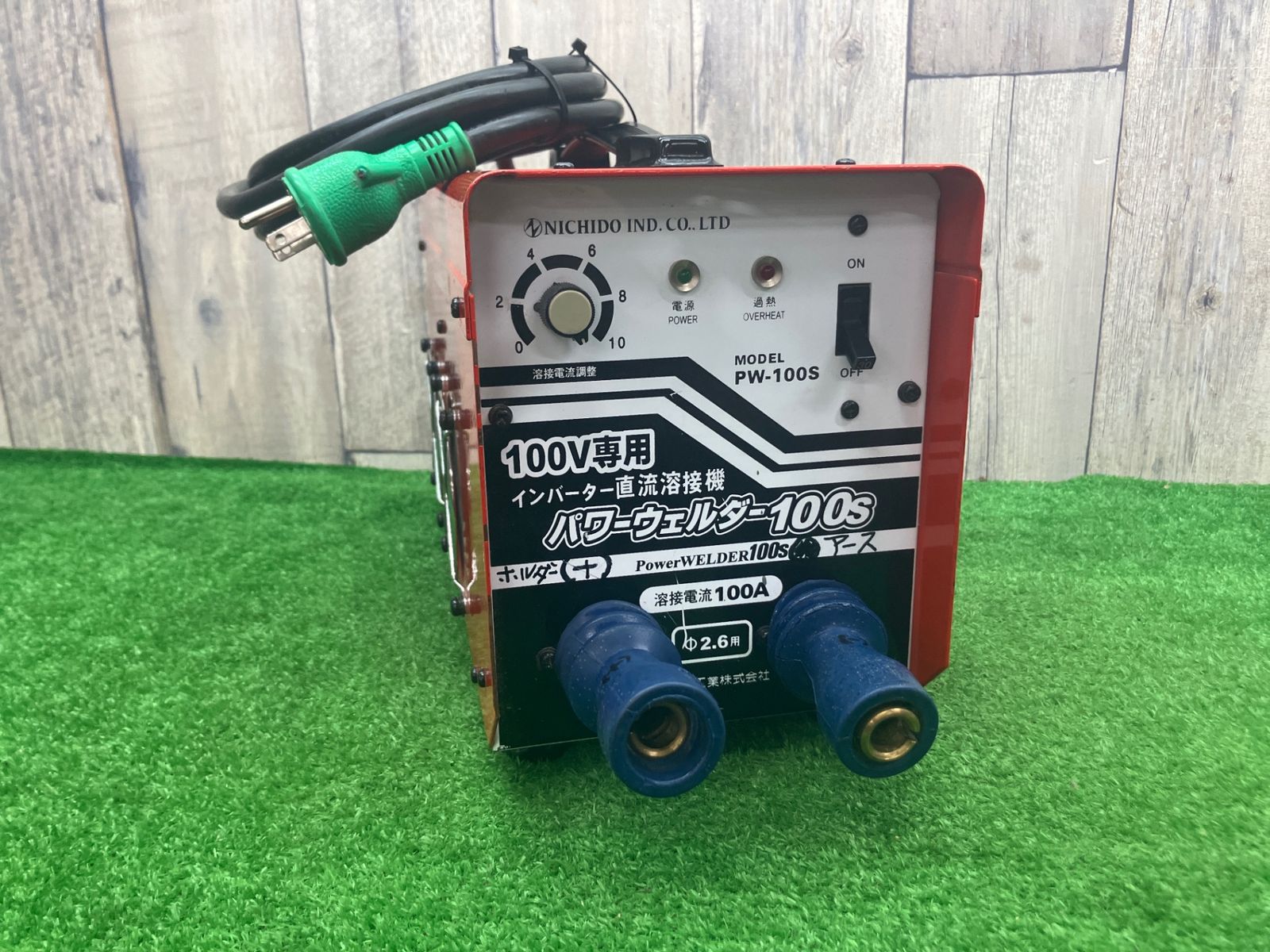 動作品 日動♪100V インバーター直流溶接機♪PW-100S パワーウェルダー♪アクトツール富山店♪窓