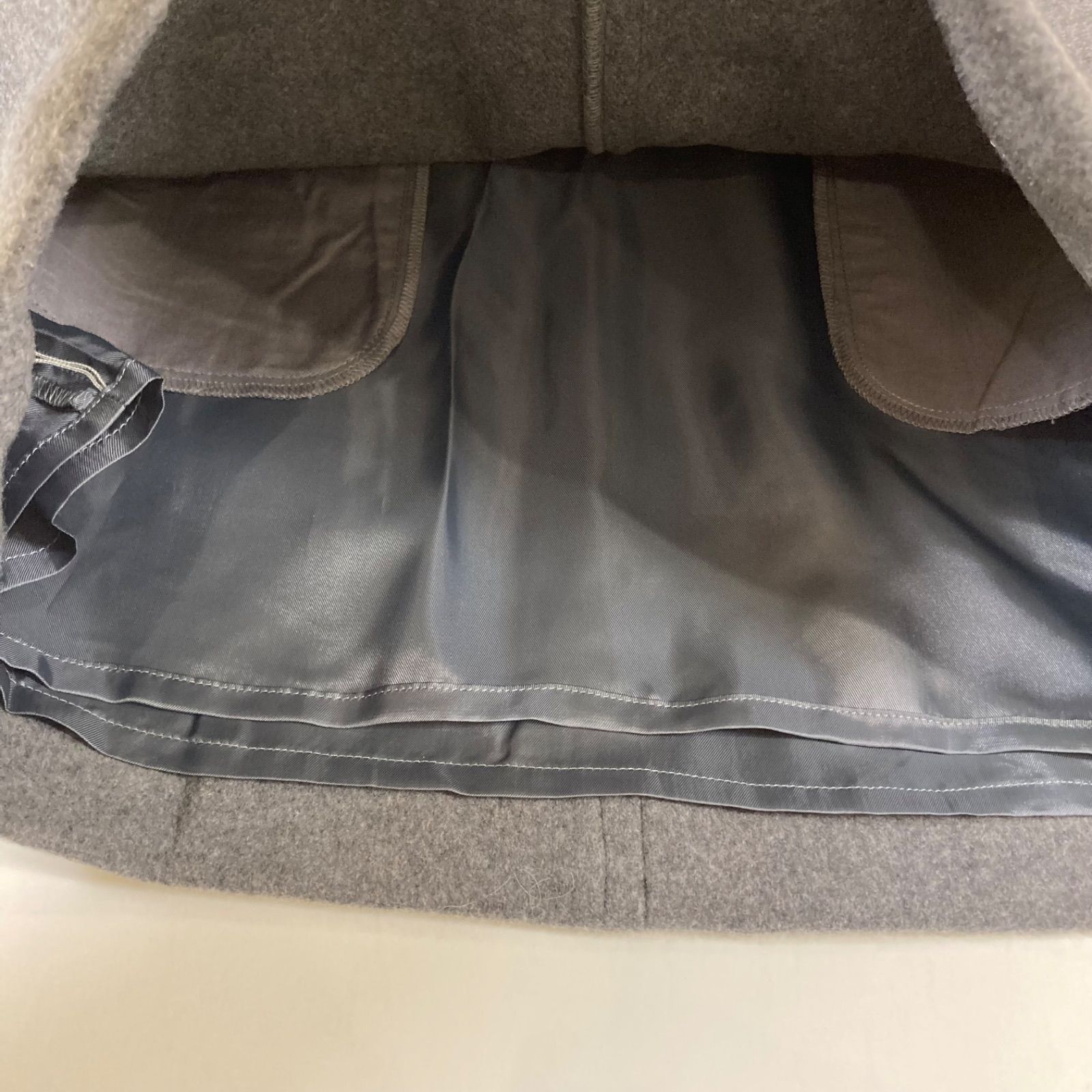 Spick＆Span スピック＆スパン メルトンAラインミニスカート 38サイズ