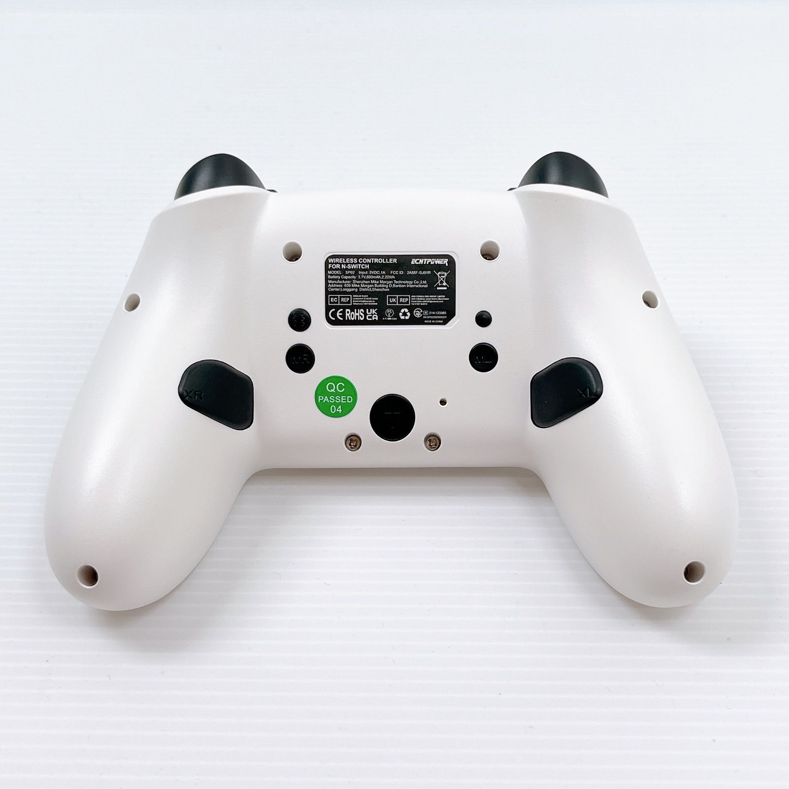 極美品 ECHTPOWER ワイヤレスコントローラー ホワイト ニンテンドー 
