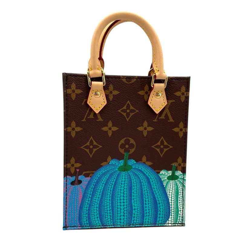 国内発送ヴィトン プティ サック プラ草間彌生 パンプキン ルイ・ヴィトン LOUIS VUITTON プティット・サック・プラ 草間