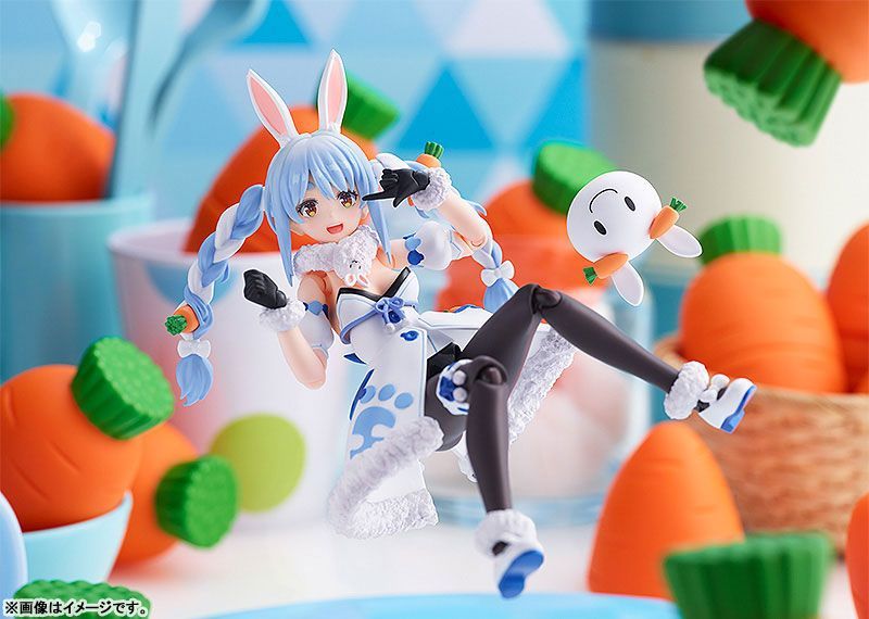 529 figma 兎田ぺこら 開封品 アクションフィギュア 1/12