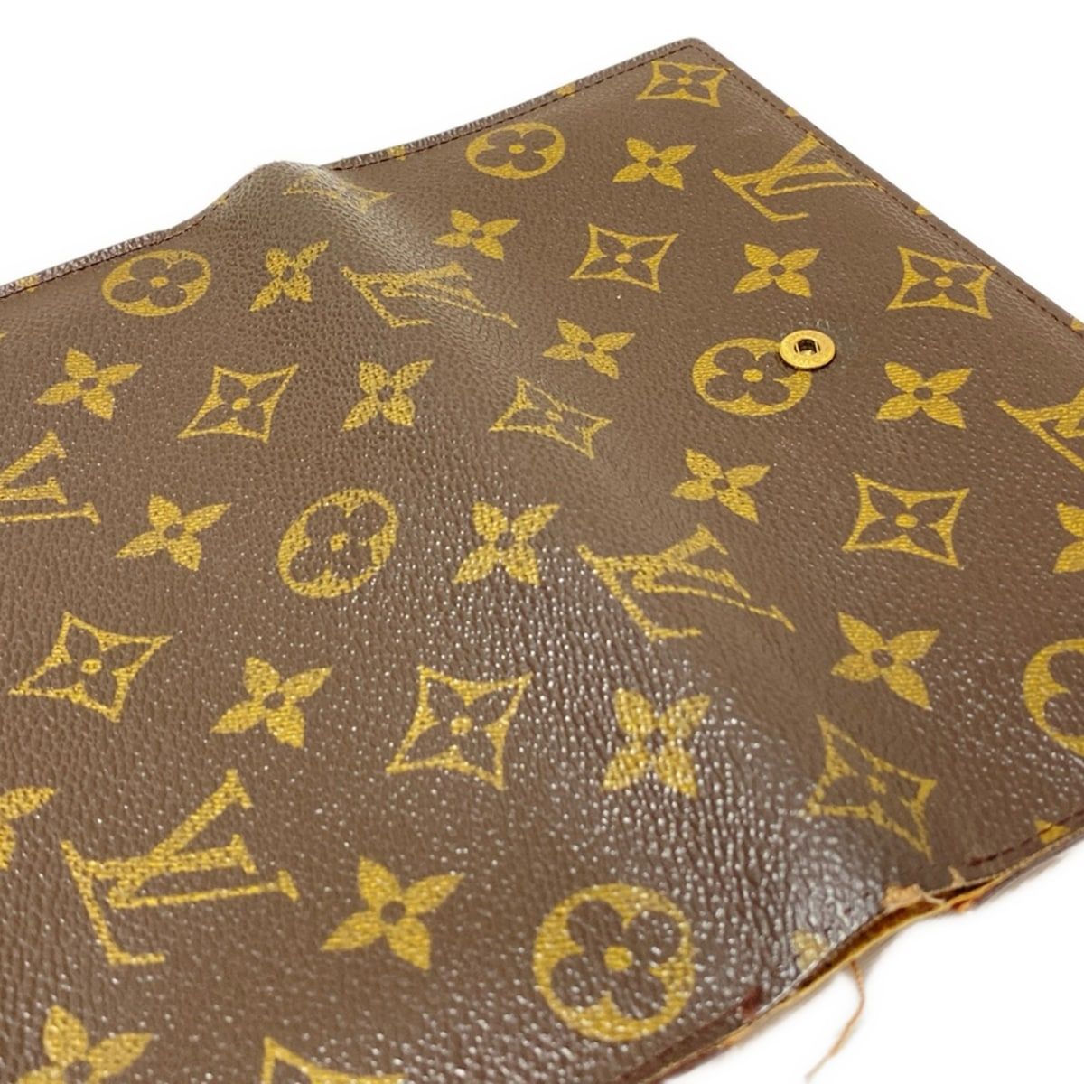 ルイヴィトン モノグラム トレゾール 長財布 ブラウン PVC M61215 LOUIS VUITTON ルイ・ヴィトン LOUISVUITTON 長財布 ポルトトレゾール