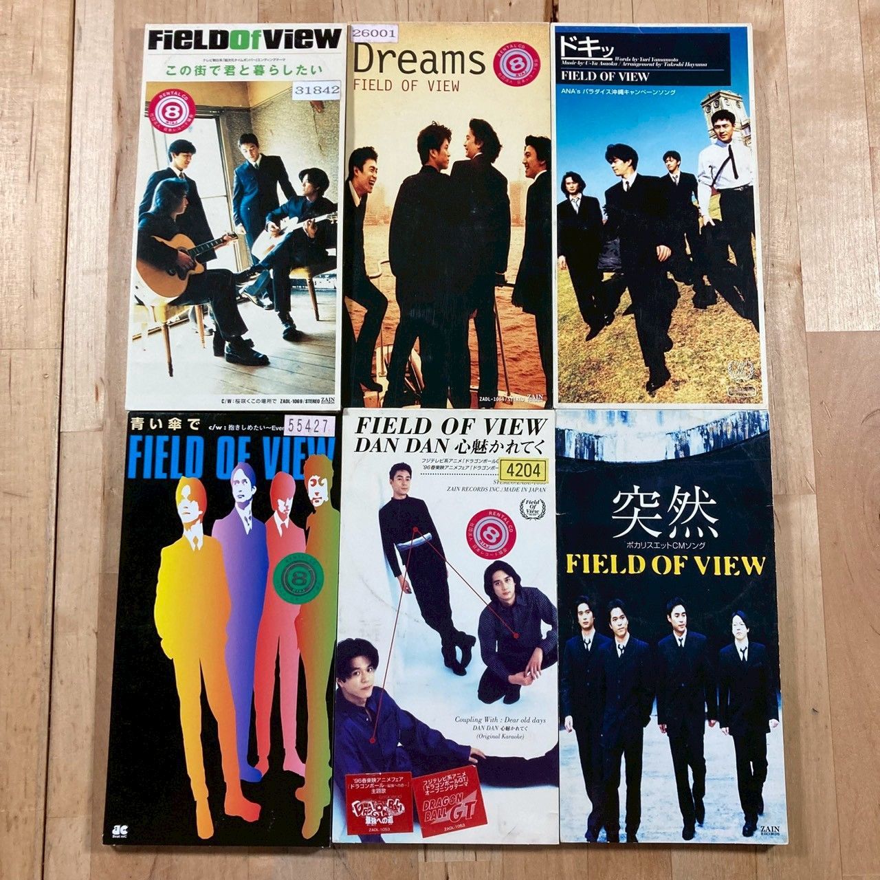 平成レトロ】FIELD OF VIEW 8cmCD 6枚セット 被りなし ジャンク - メルカリ