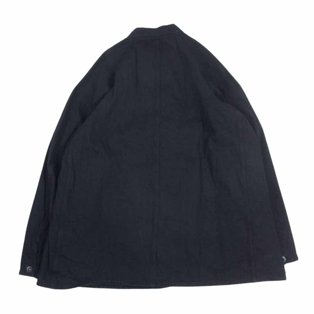 comoli 23aw デニムワークジャケット Black size2（COMOLI 24aw デニム 