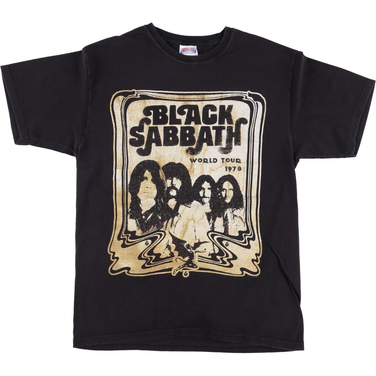 古着 00年代 ヘインズ Hanes BLACK SABBATH ブラックサバス バンドT 