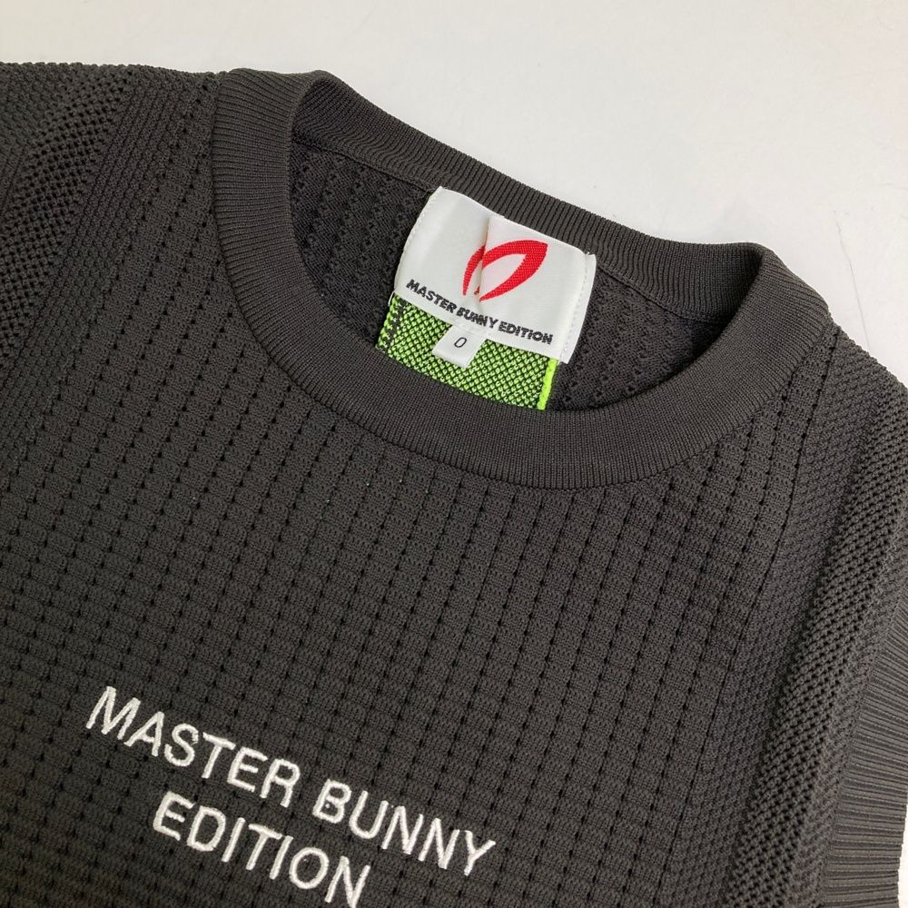サイズ：0 MASTER BUNNY EDITION マスターバニーエディション 2024年モデル ニットベスト  グレー系 [240101478391] ゴルフウェア レディース ストスト サイズ：0 MASTER BUNNY EDITION マスターバニーエディション