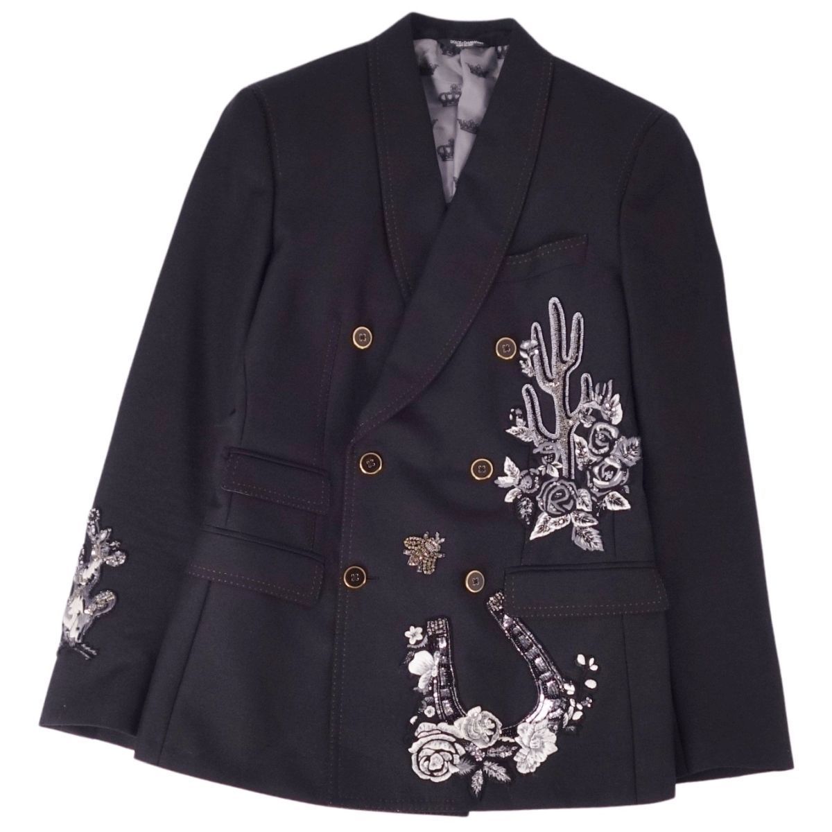 極美品 ドルチェu0026ガッバーナ DOLCEu0026GABBANA ジャケット SICLI