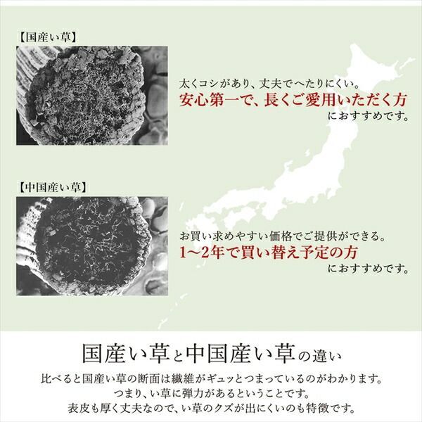 い草 カーペット ござ 江戸間2畳 約174×174cm ブラウン 防炎 抗菌 防臭 日本製 国産 市松柄 ラグ マット 敷き物 い草マット イ草マット 江戸間2畳 い草 ラグ 最高級 モダン 江戸間2畳(約174
